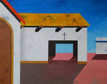 Original Pop Art Architecture Paintings by Indrajeet Chandrachud