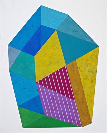 Original Abstract Architecture Paintings by Indrajeet Chandrachud