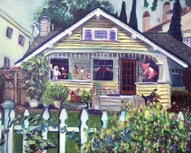 Print of Expressionism Home Paintings by Lisa Goldfarb