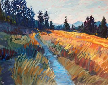 Print of Expressionism Landscape Paintings by Jessica Johnson