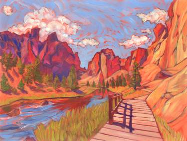 Original Landscape Painting by Jessica Johnson