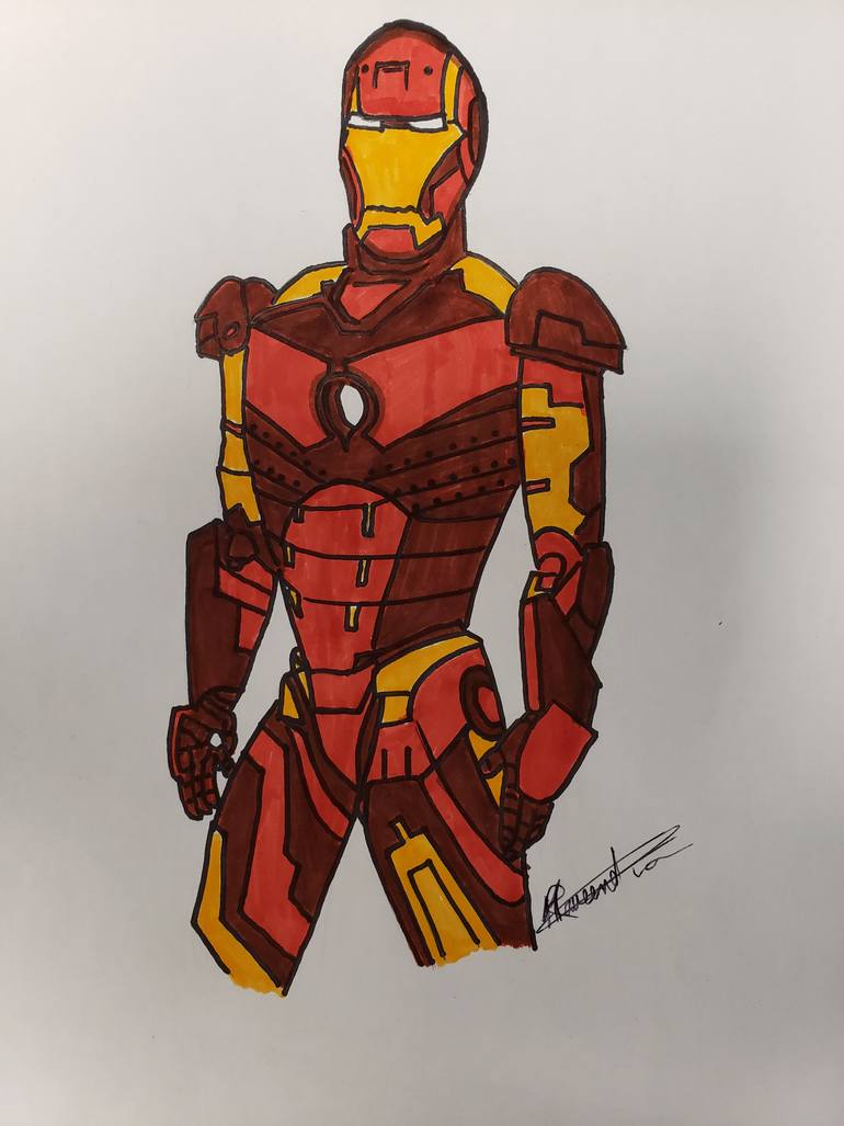 Original Illustration Cartoon Drawing by Meera Raveendran