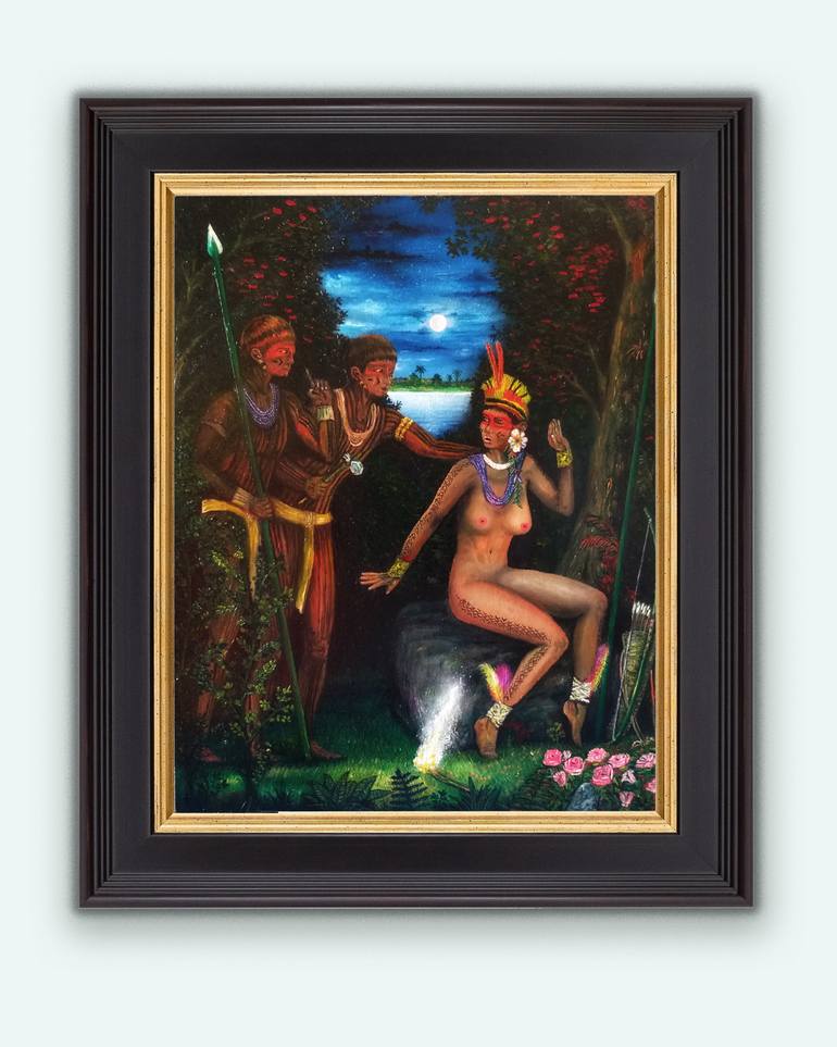 Original Figurative Other Painting by Aldo Camargo