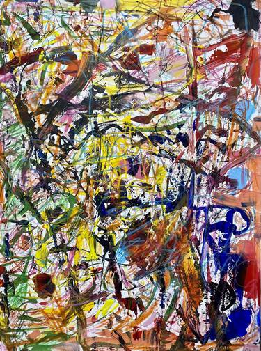 Original Abstract Expressionism Abstract Paintings by Jakob Gold