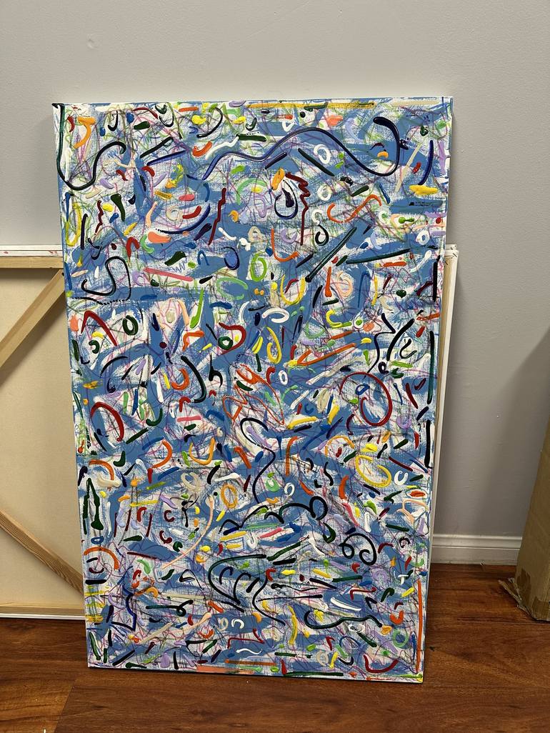 Original Abstract Painting by Jakob Gold