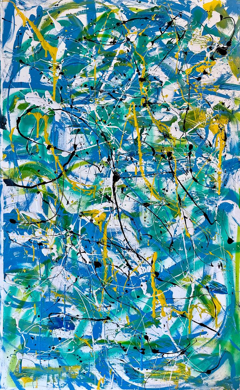 Original Contemporary Abstract Painting by Jakob Gold
