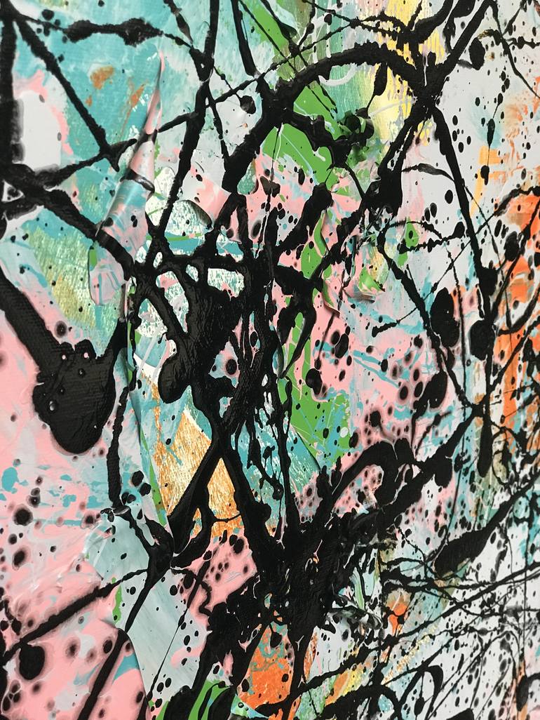 Original Abstract Painting by Jakob Gold