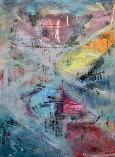 Original Fine Art Abstract Paintings by Jakob Gold