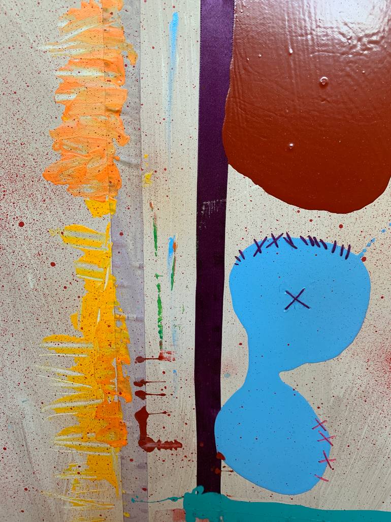 Original Minimalism Abstract Collage by Jakob Gold