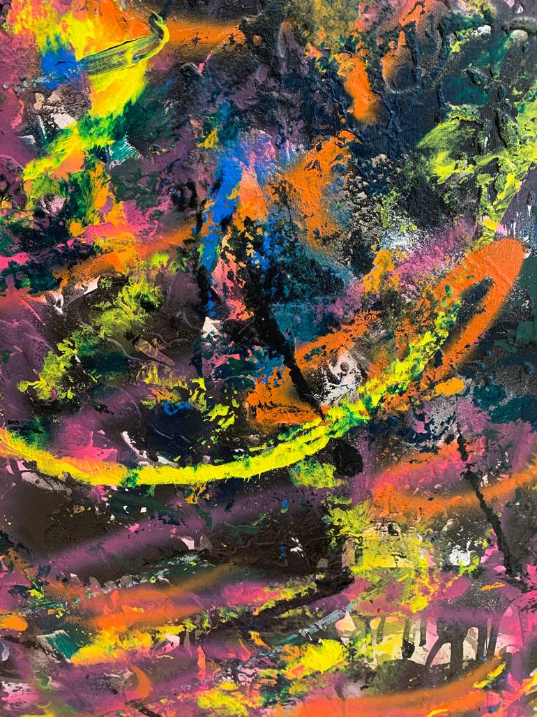 Original Street Art Abstract Painting by Jakob Gold