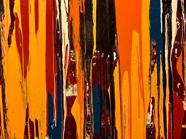 Original Modernism Abstract Painting by Jakob Gold