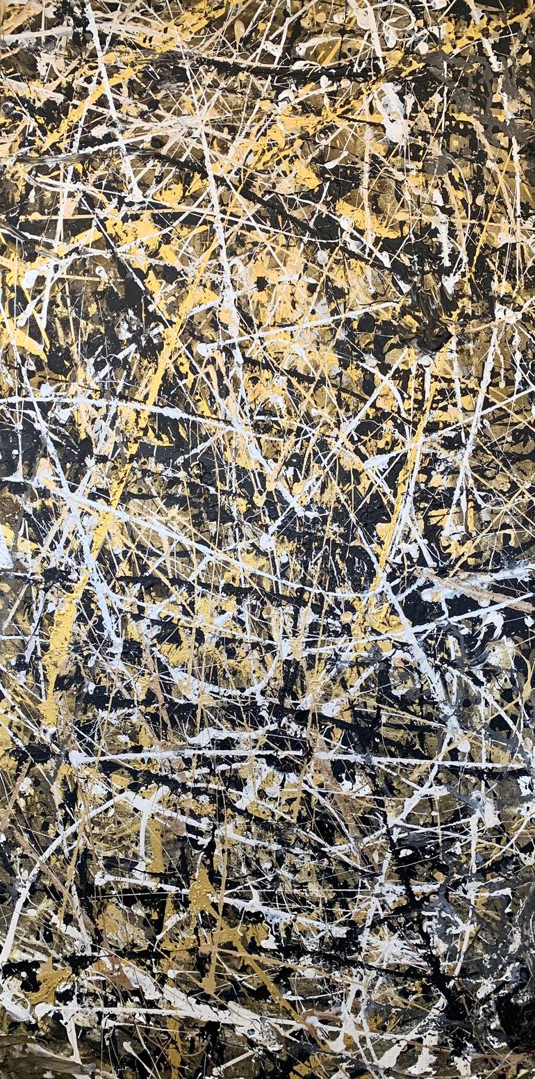 Original Modernism Abstract Painting by Jakob Gold