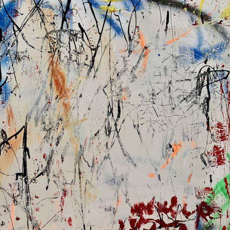 Original Abstract Expressionism Abstract Painting by Jakob Gold
