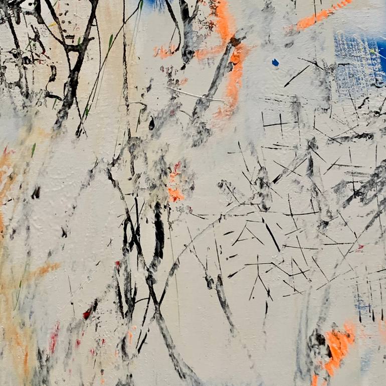 Original Abstract Expressionism Abstract Painting by Jakob Gold