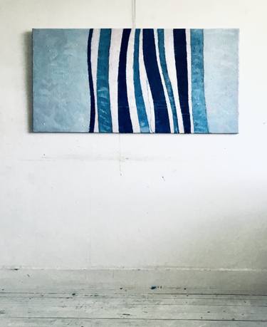 Original Abstract Painting by Johannes Van Uden