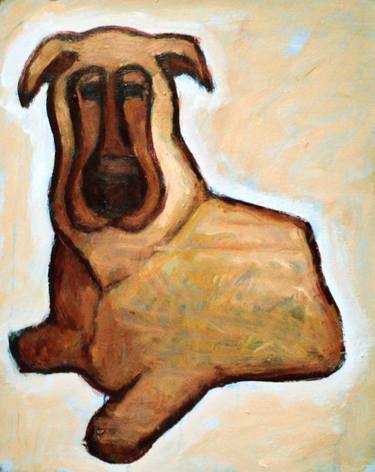 Print of Figurative Dogs Paintings by Johannes Van Uden