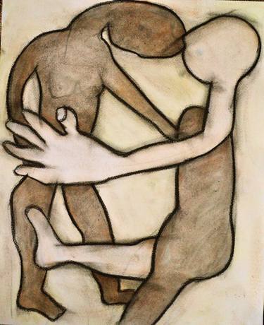 Print of Figurative Erotic Drawings by Johannes Van Uden