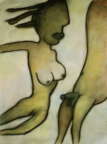 Print of Figurative Erotic Drawings by Johannes Van Uden