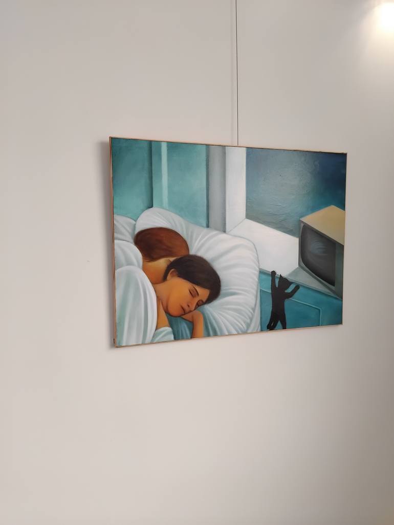 Original Contemporary Classical Mythology Painting by Paolo Perfranceschi