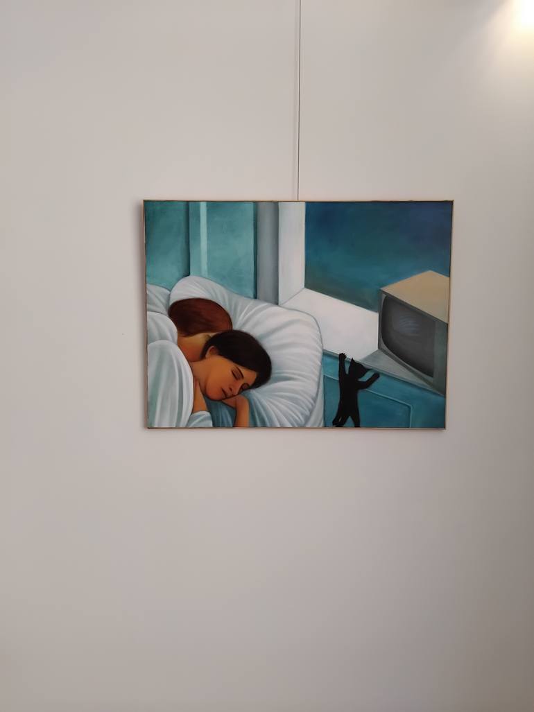Original Contemporary Classical Mythology Painting by Paolo Perfranceschi