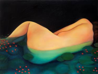 Original Figurative Nude Paintings by Paolo Perfranceschi