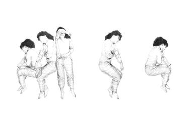 Print of Figurative Body Drawings by Louise Kanefuku