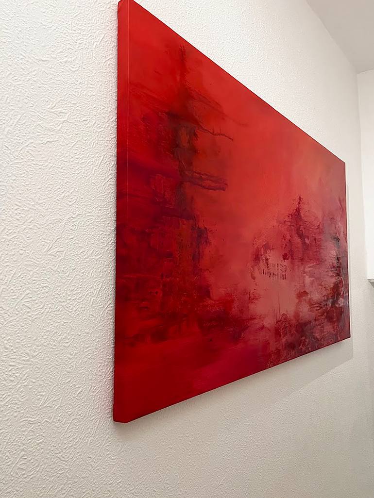 Original Contemporary Abstract Painting by Julia Swaby