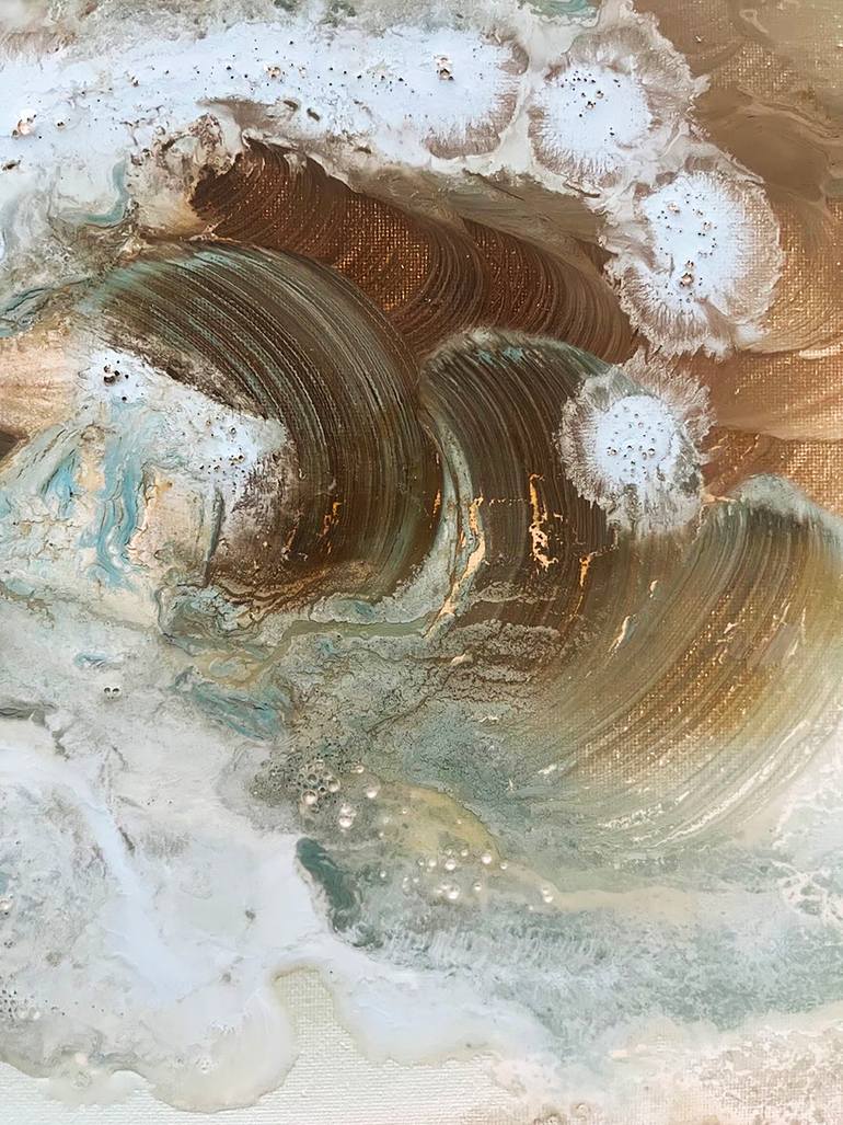 Original Abstract Expressionism Abstract Painting by Julia Swaby