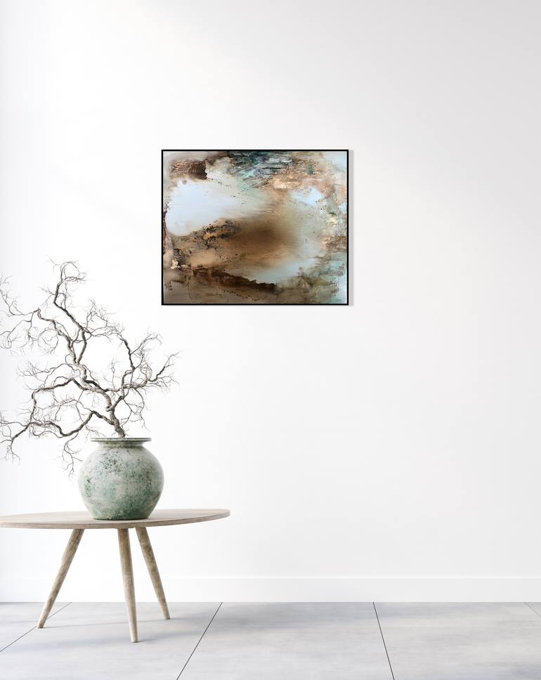 Original Abstract Expressionism Abstract Painting by Julia Swaby