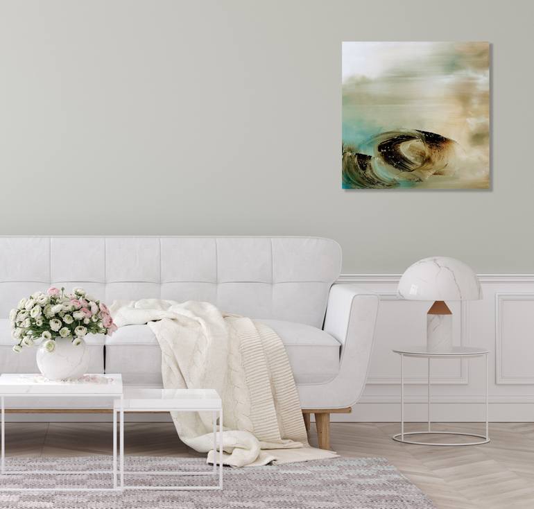 Original Abstract Expressionism Abstract Painting by Julia Swaby