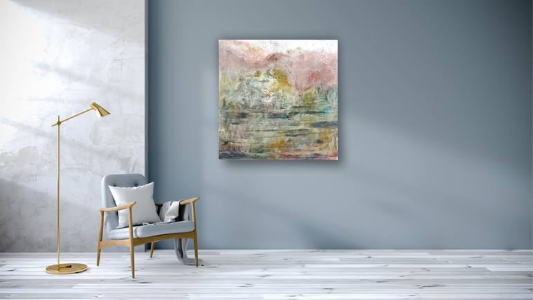 Original Impressionism Abstract Painting by Julia Swaby