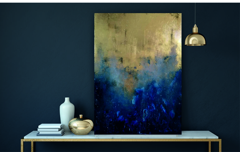 Original Abstract Painting by Julia Swaby