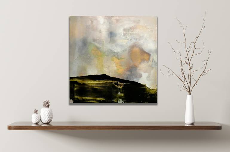 Original Fine Art Abstract Painting by Julia Swaby