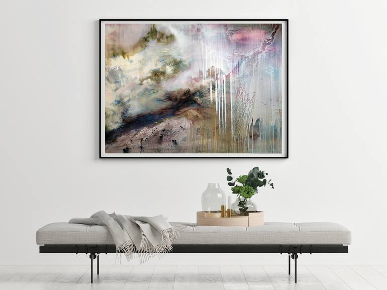 Original Abstract Painting by Julia Swaby