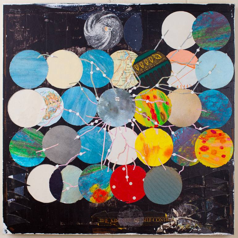 Original Modern Abstract Collage by Ai Childress
