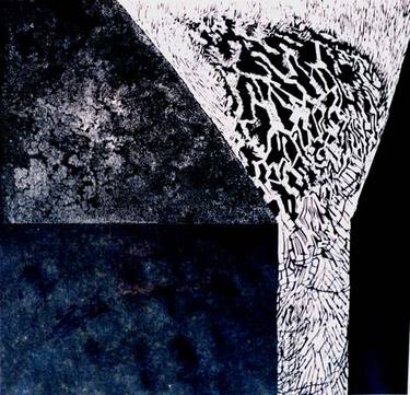 Original Abstract Printmaking by Kamila Pośrednik