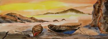 Original Modern Landscape Paintings by praveen verma