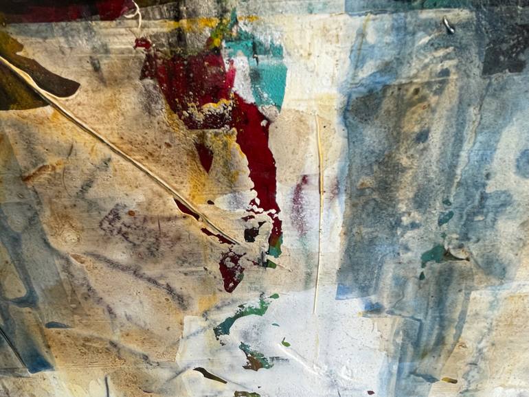 Original Abstract People Painting by Astrid Echle