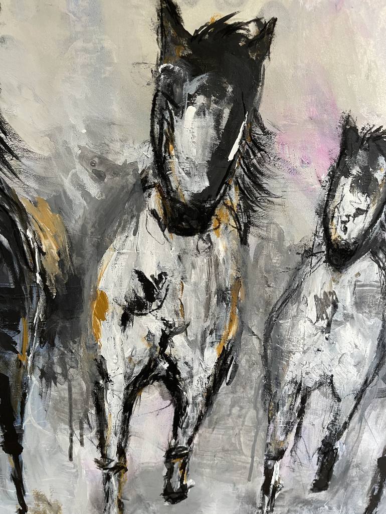 Original Figurative Animal Painting by Astrid Echle
