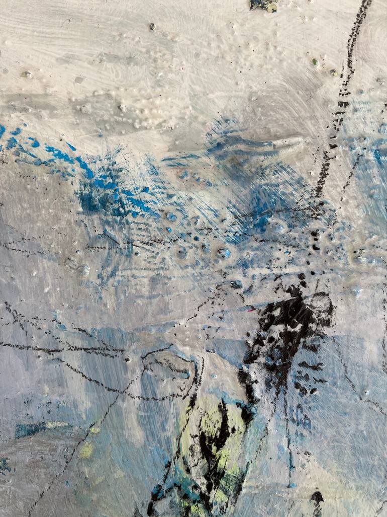 Original Abstract People Painting by Astrid Echle