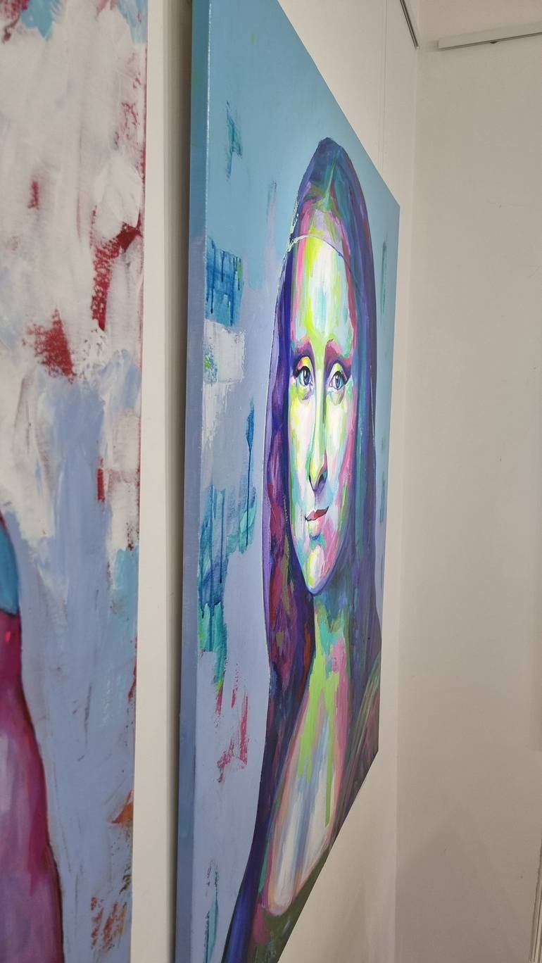 Original Figurative Women Painting by Alexandra Andreica