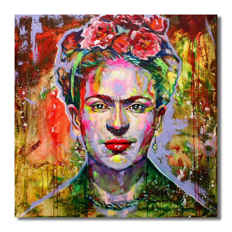 Frida Kahlo 3 Painting by Alexandra Andreica | Saatchi Art