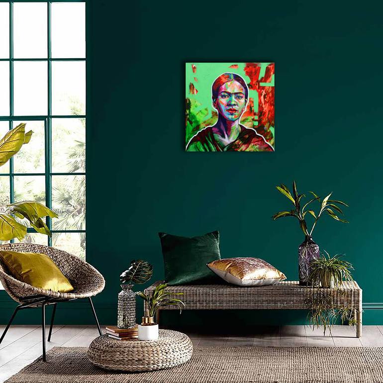 Original Figurative People Painting by Alexandra Andreica