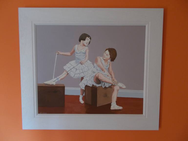 Original Children Painting by james wallace