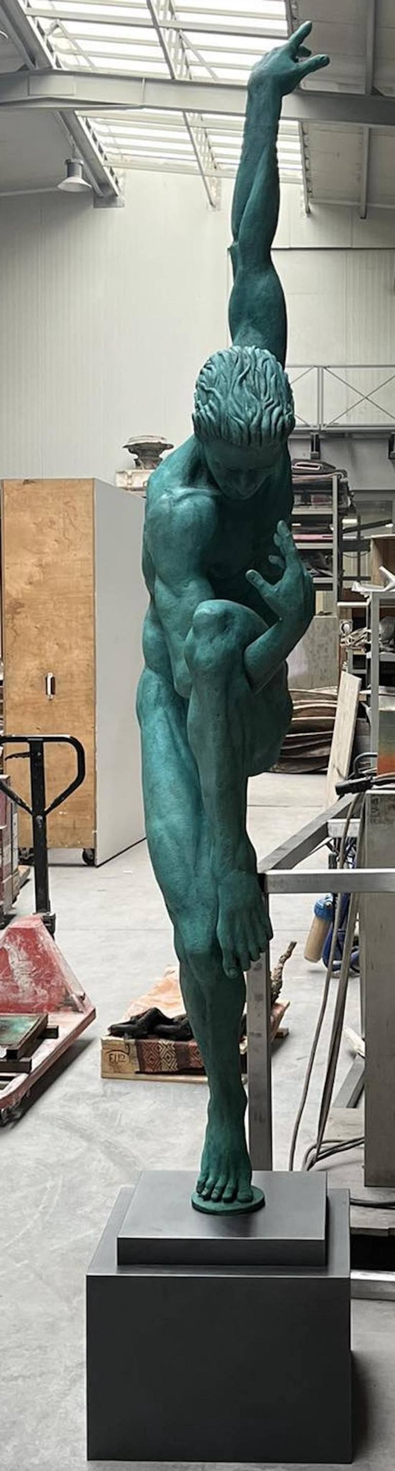 Original Figurative Body Sculpture by Willem Botha