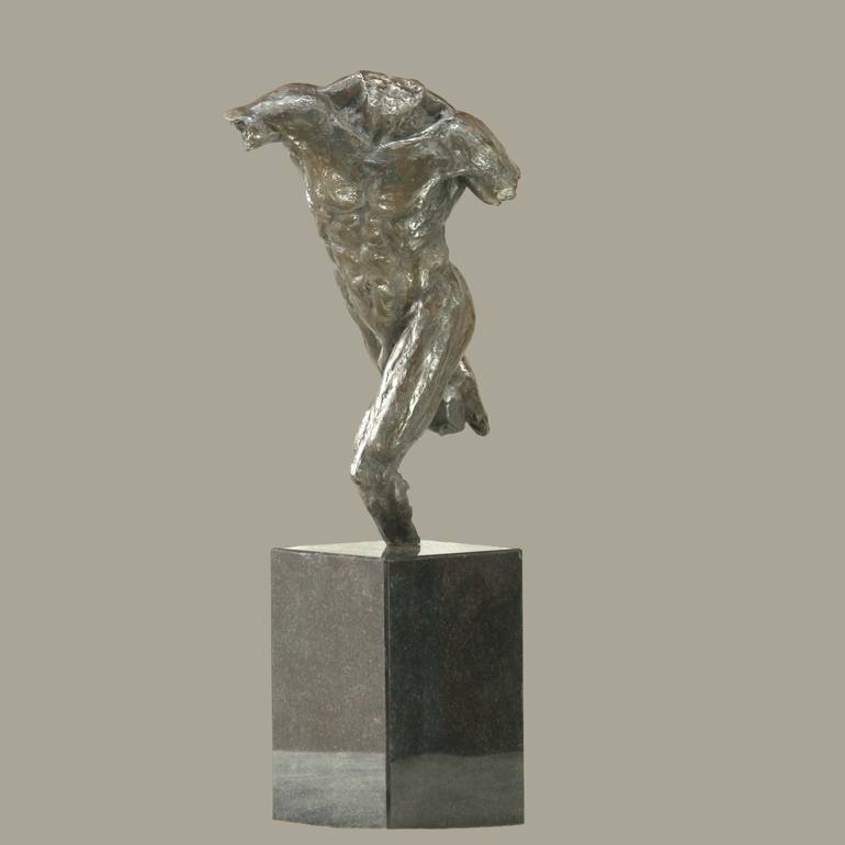 Original Figurative Nude Sculpture by Willem Botha