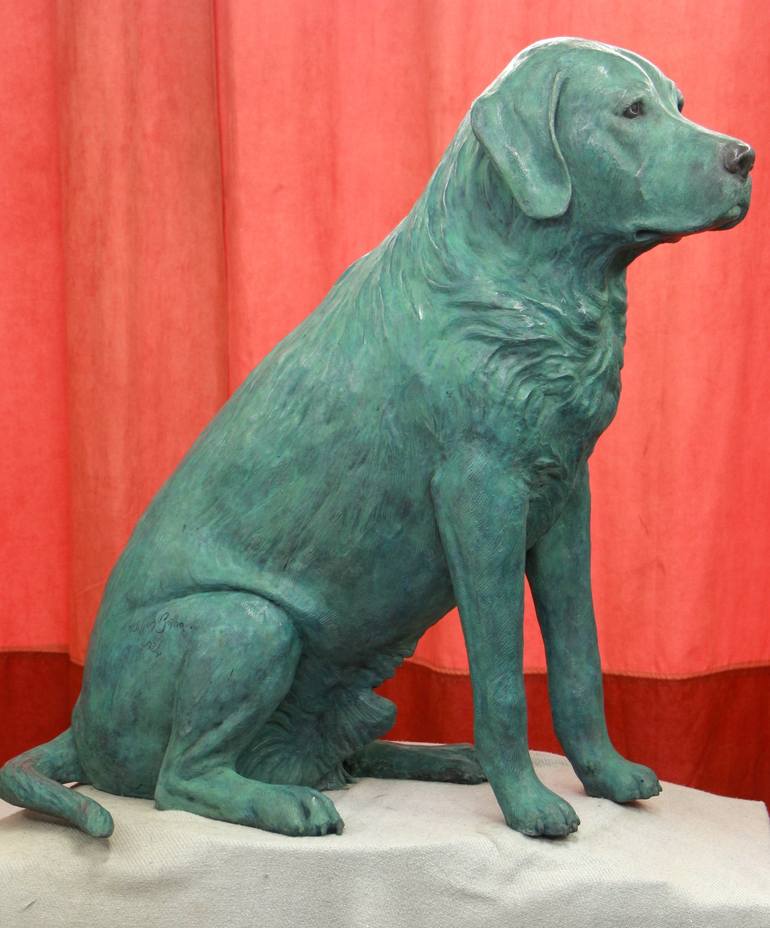 Original Dogs Sculpture by Willem Botha