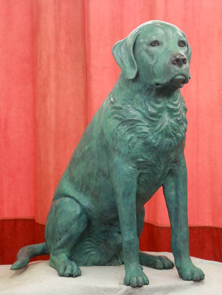 Original Dogs Sculpture by Willem Botha