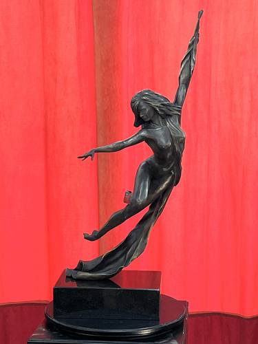 Original Contemporary Performing Arts Sculpture by Willem Botha