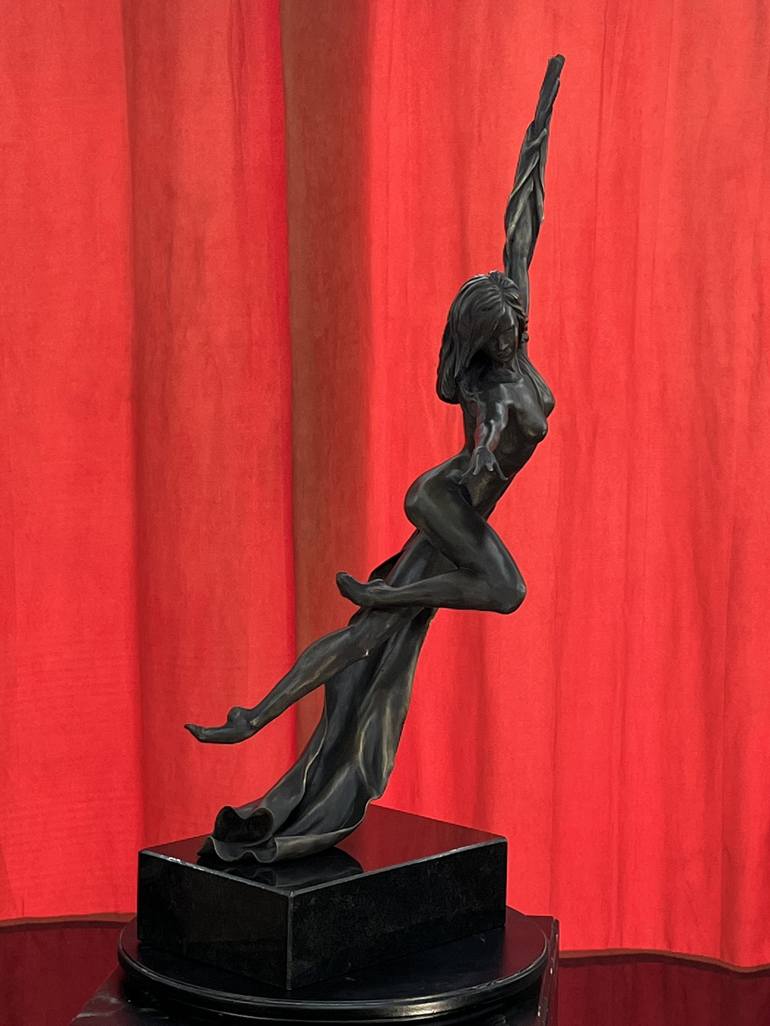 Original Contemporary Performing Arts Sculpture by Willem Botha
